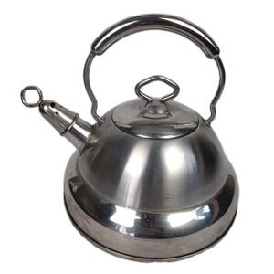 VTG Culinary Essentials Stainless Steel Tea Kettle Pot Whistling Harmonica 2.8qt